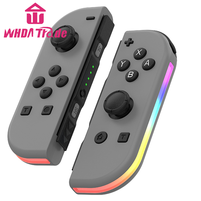 Games Controller Wireless Color RGB Lighting Game Console Handheld Console With Dual Vibration Wake-up Compatible For Switch