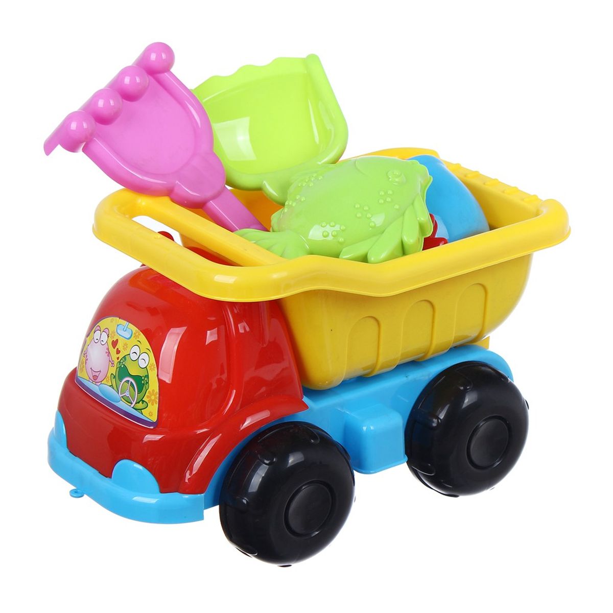 BỘ ĐỒ CHƠI BIỂN, XÚC CÁT (8 MÓN)