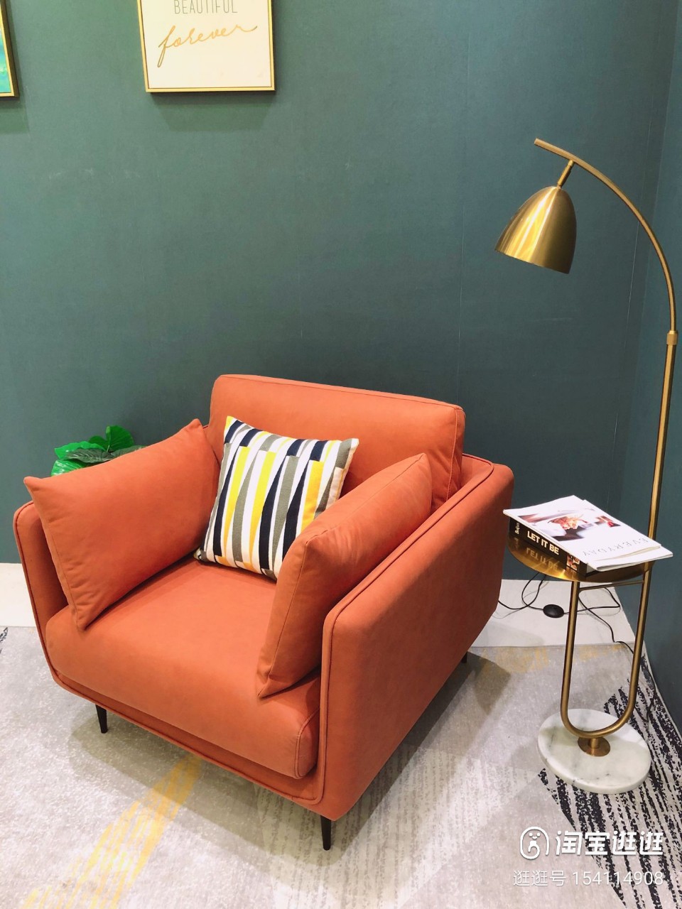 (ẢNH THẬT) Ghế sofa đơn Bắc Âu thiết kế hiện đại bọc da PU cao cấp không thấm nước NIKITA SHOP