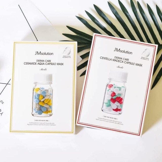 Mặt Nạ JMSOLUTION Cho Da Nhạy Cảm JM Solution Derma Care Centella Repair Capsule Mask