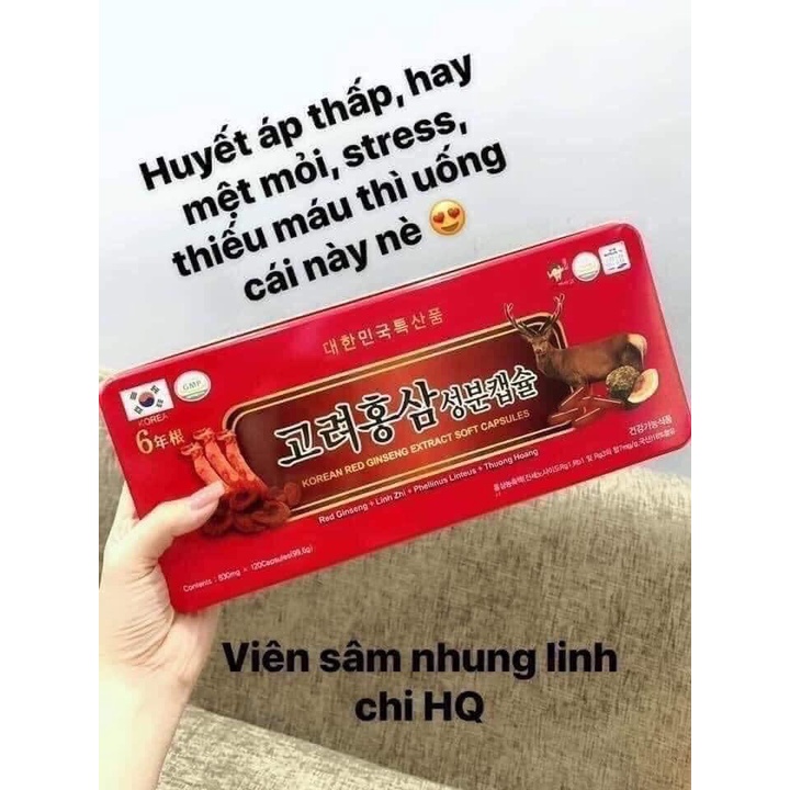 Đạm sâm nhung hươu Hàn Quốc