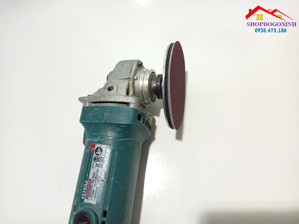 10 Miếng giấy nhám tròn 10cm đế lông dán tự dính.