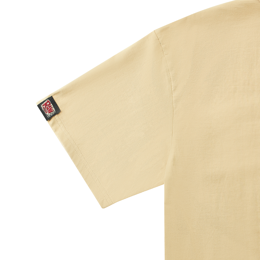 Áo thun Raw trơn basic vải thun cotton thoáng mát 4 chiều ArrowShop