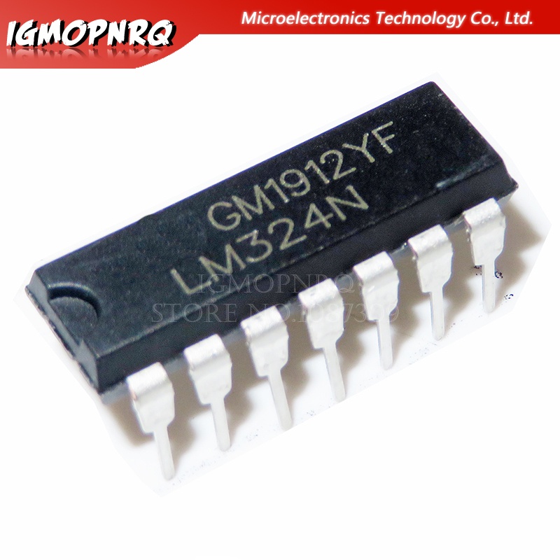 10pcs lm324n lm324 lm339n lm339 dip-14 operational amplifiers - op amps quad operational amp new original integrated circuit