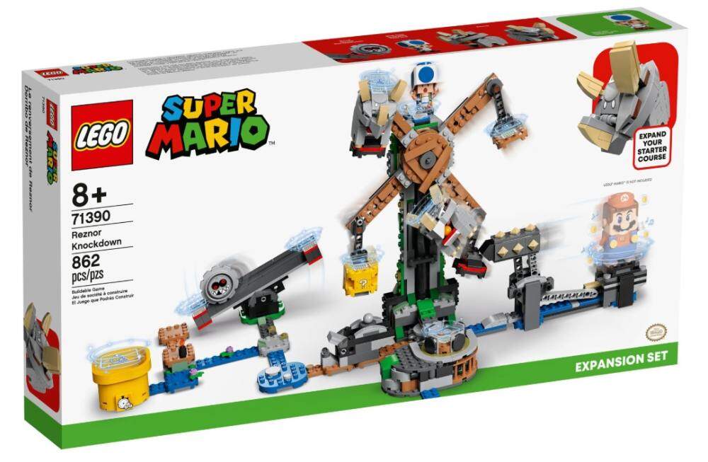 Lego® 71390 super mario reznor knockdown expansion set 862pcs 8+ đồ chơi lắp ráp lego