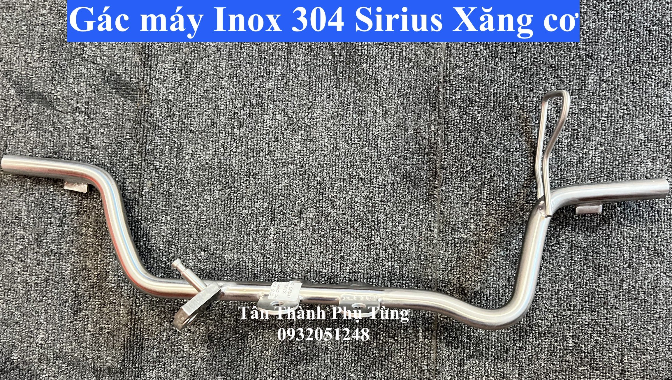 Gác máy inox 304 sirius