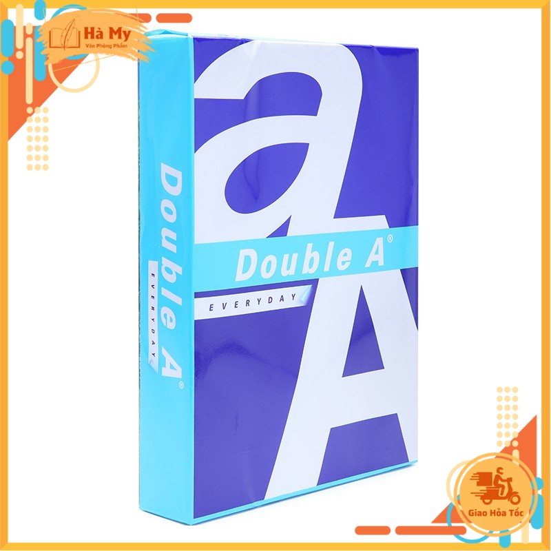 1 Ream 500 tờ Giấy in Double A 70gsm/80gsm Khổ A4/A5 chất lượng cao