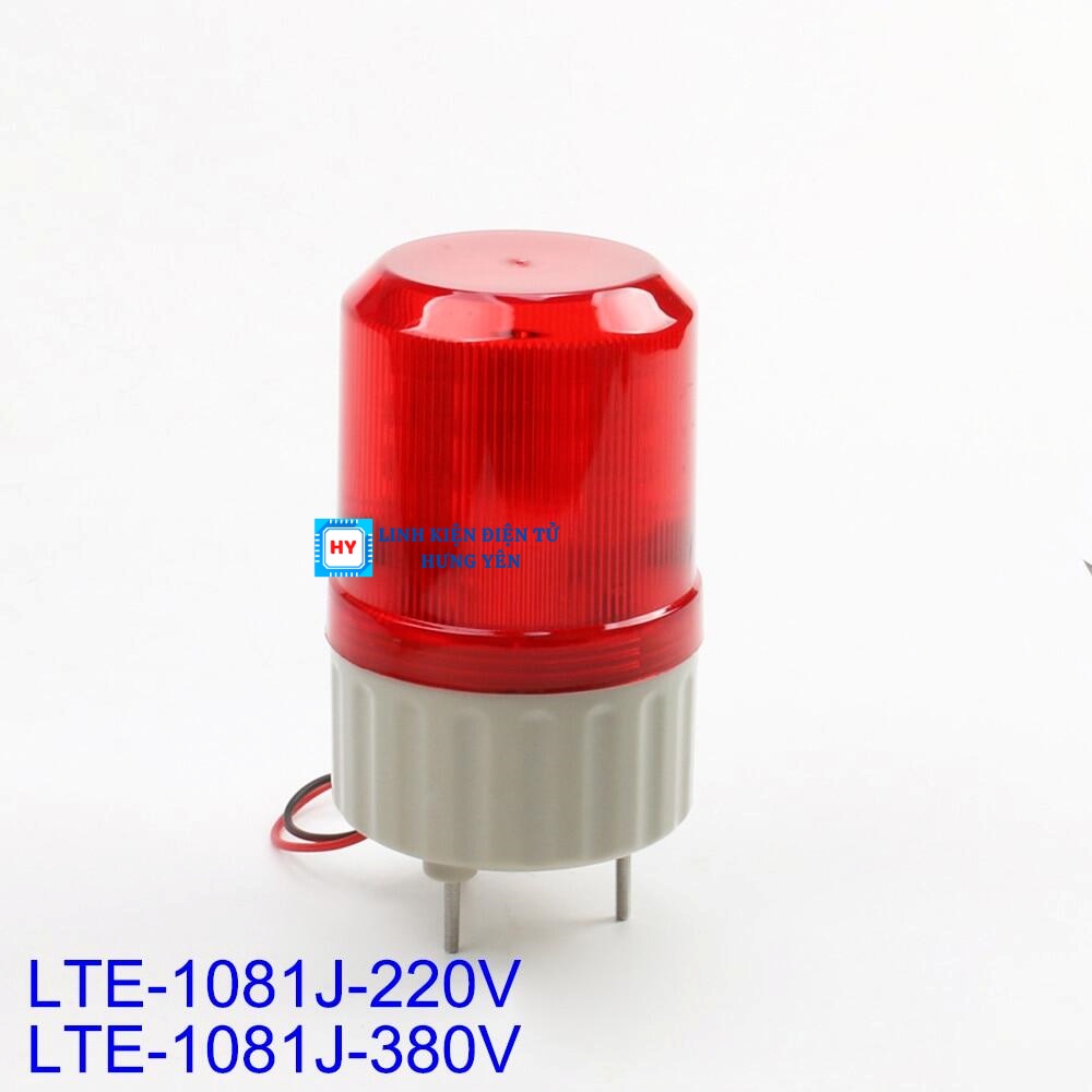 Đèn Quay Cảnh Báo Có Còi 12V - 24V - 220V