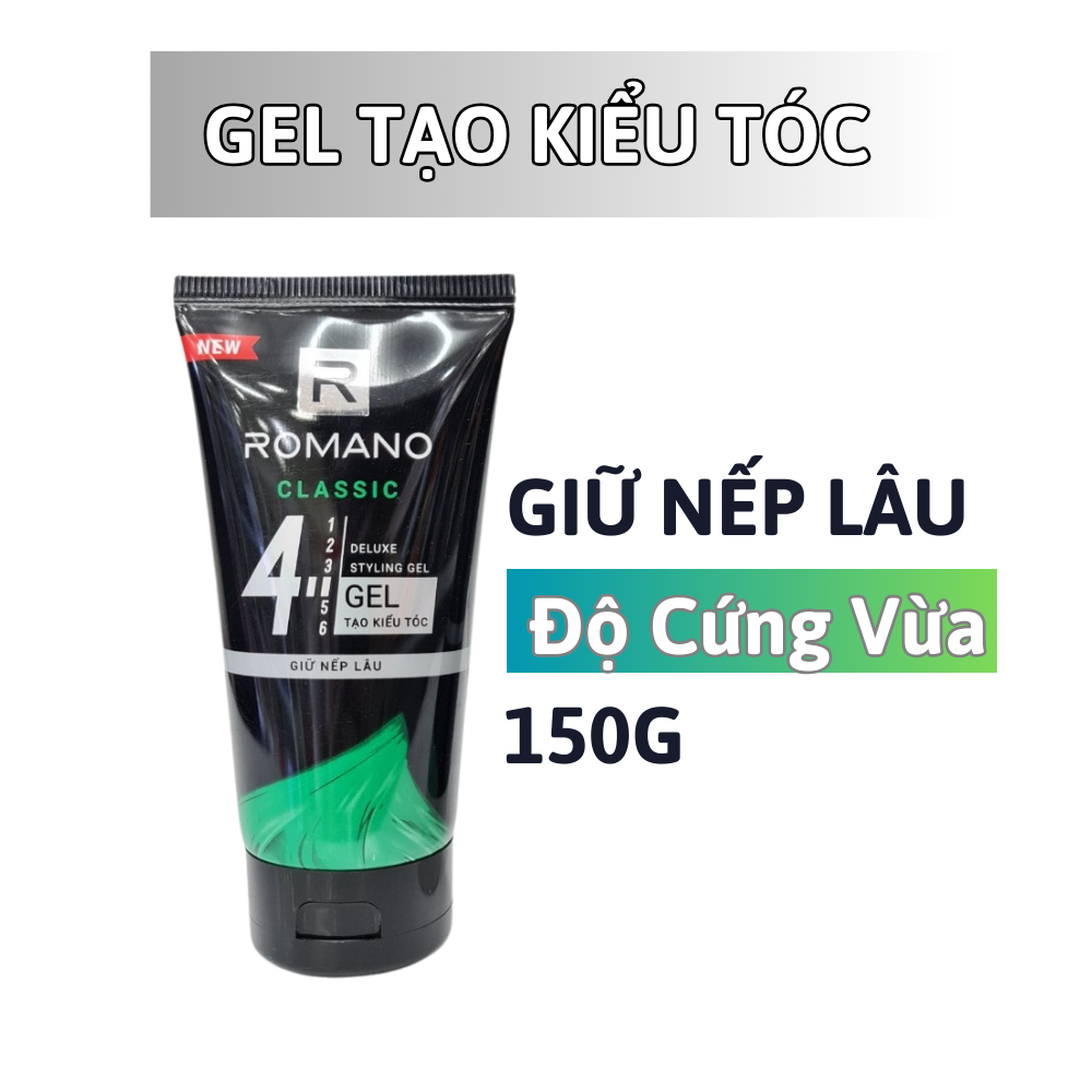 Gel tạo kiểu tóc ROMANO 150g