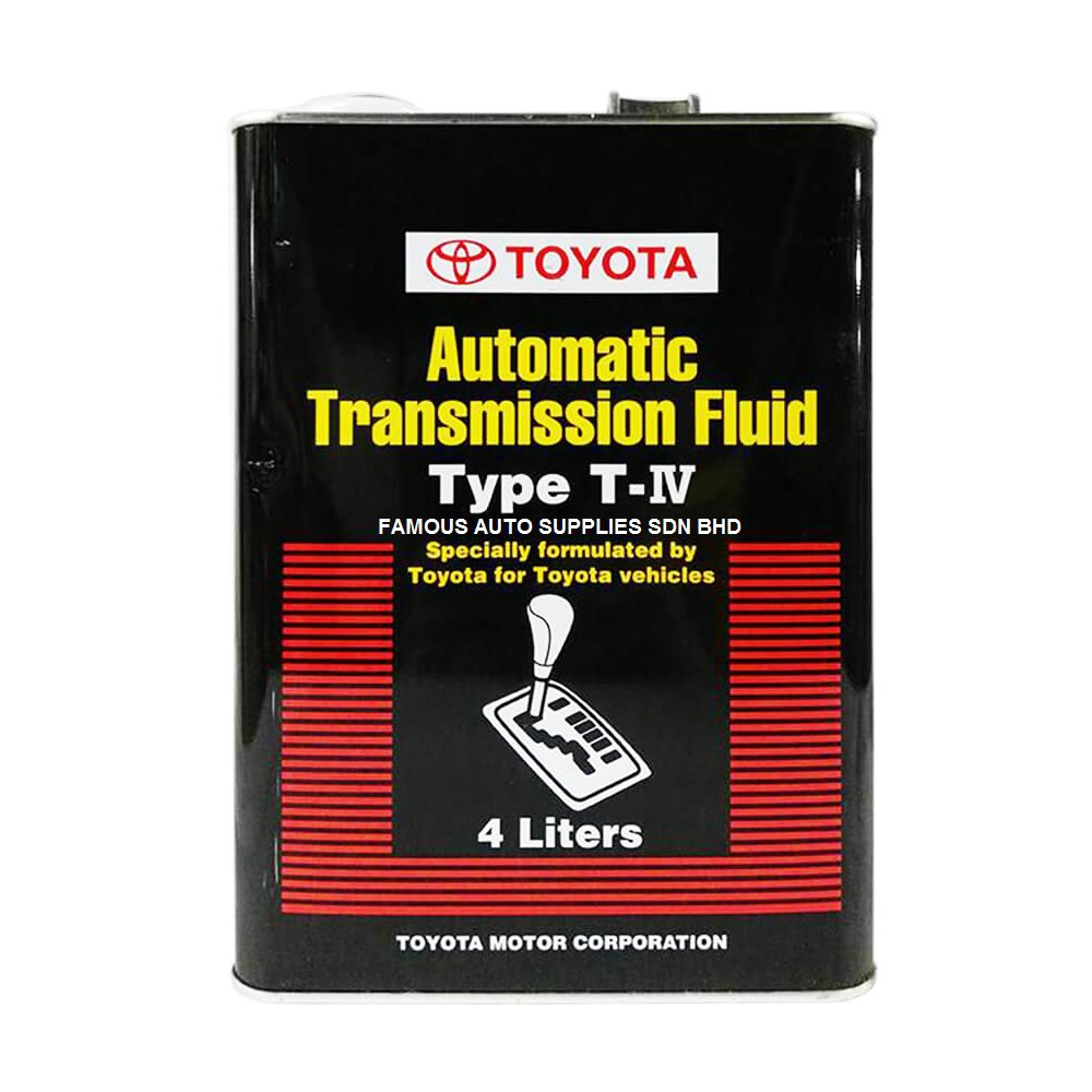 Toyota atf 4. ATF Type t-IV Тойота. 0888601705 Toyota ATF Type t-IV 4 Л. ATF Type t-4 Toyota 08886-01705. ATF Fluid t-4 Toyota.