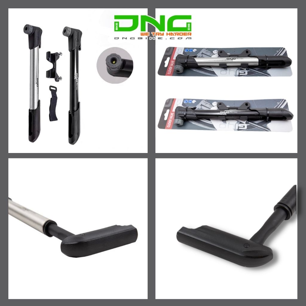 Bơm mini gắn xe đạp GIYO GP-04CA