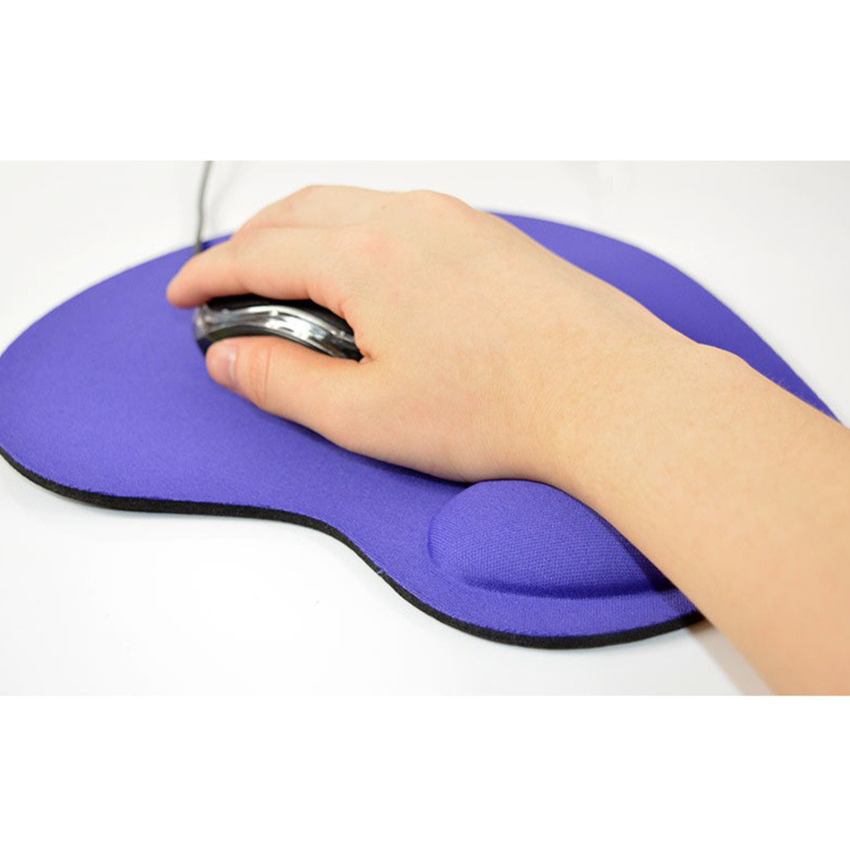 Đệm cổ tay cầm chuột bàn di chuột chơi game màu trơn thảm lót chuột thoải mái chuột Pad Gamer cho PC máy tính xách tay Ergonomic EVA bàn di chuột có đỡ cổ tay