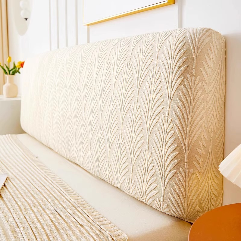 Simple Modern Stretch Bed Head Cover All-Inclusive Dustproof Headboard Decorator Covers (Not Headboard, Only Cover)