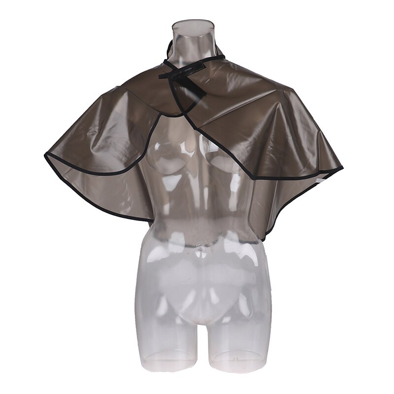 Leather Collar Cape for Hair Cutting, Hair Curling, Hair Dyeing Cape
