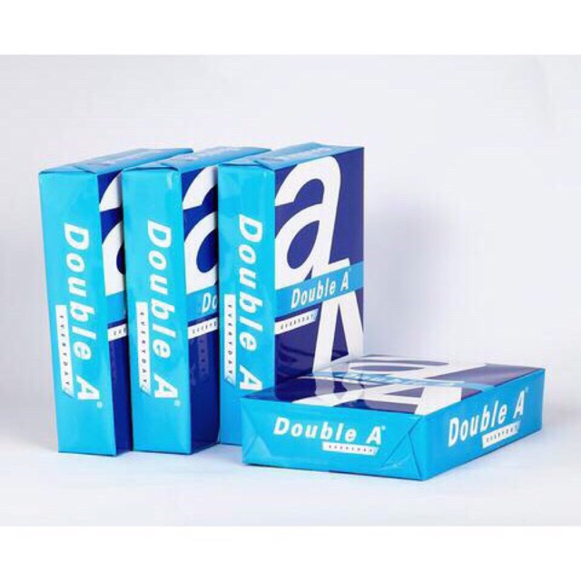 1 ram Giấy in, giấy Photo DOUBLE A - A4 và A5 (70gsm)