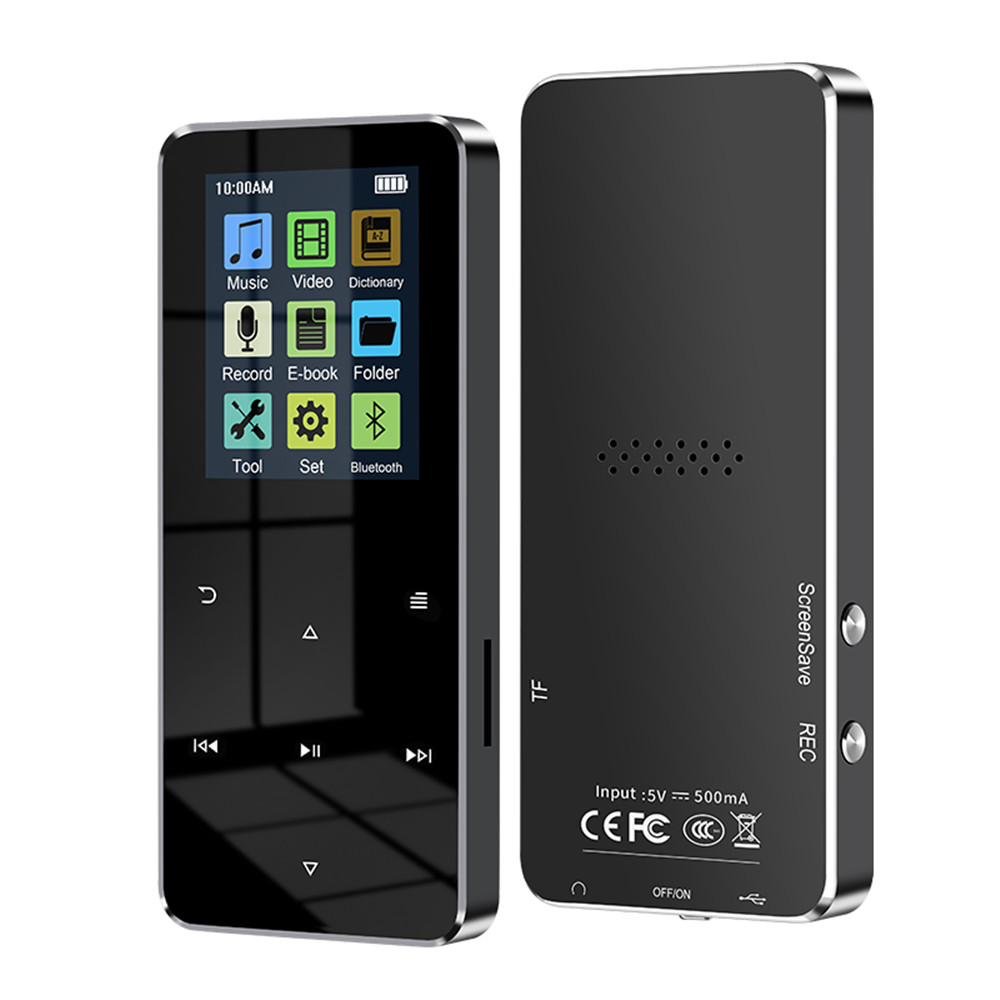 【Customizable】 1.8 Inch Metal Mp3 Mp4 Music Walkman Player Fm Alarm ...