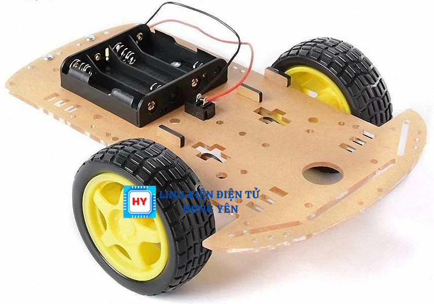 Bộ Khung Xe Robot 3 Bánh Mica