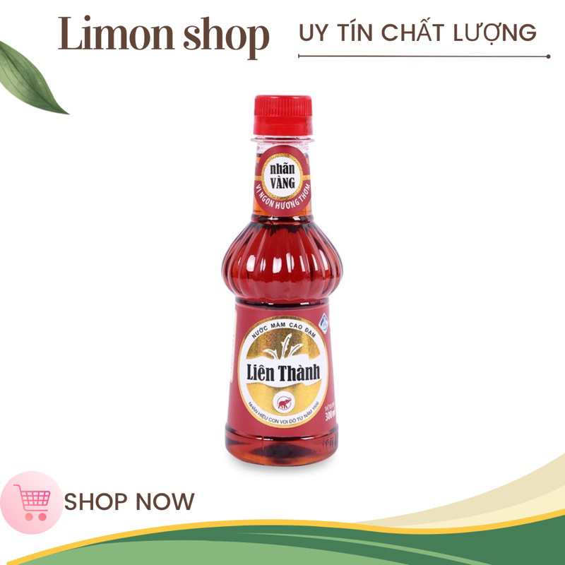 Nước mắm liên thành nhãn vàng chai 30ml