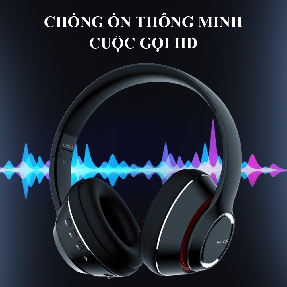 Tai nghe chụp tai bluetooth không dây L500