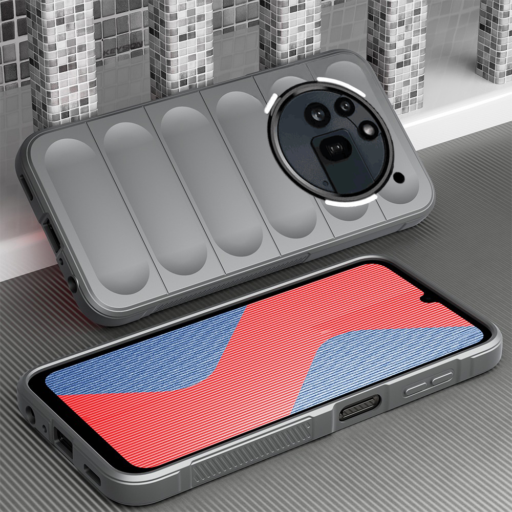 New Phone case NothingPhone 3A Pro Back cover Soft Anti Slip Wavy Silicone Vintage For Nothing Phone 3A Pro Case.