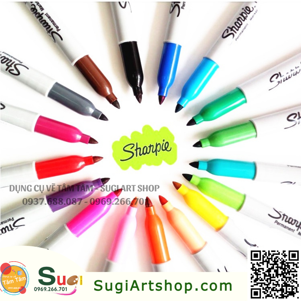 Bút lông dầu Sharpie - Sharpie Permanent Marker