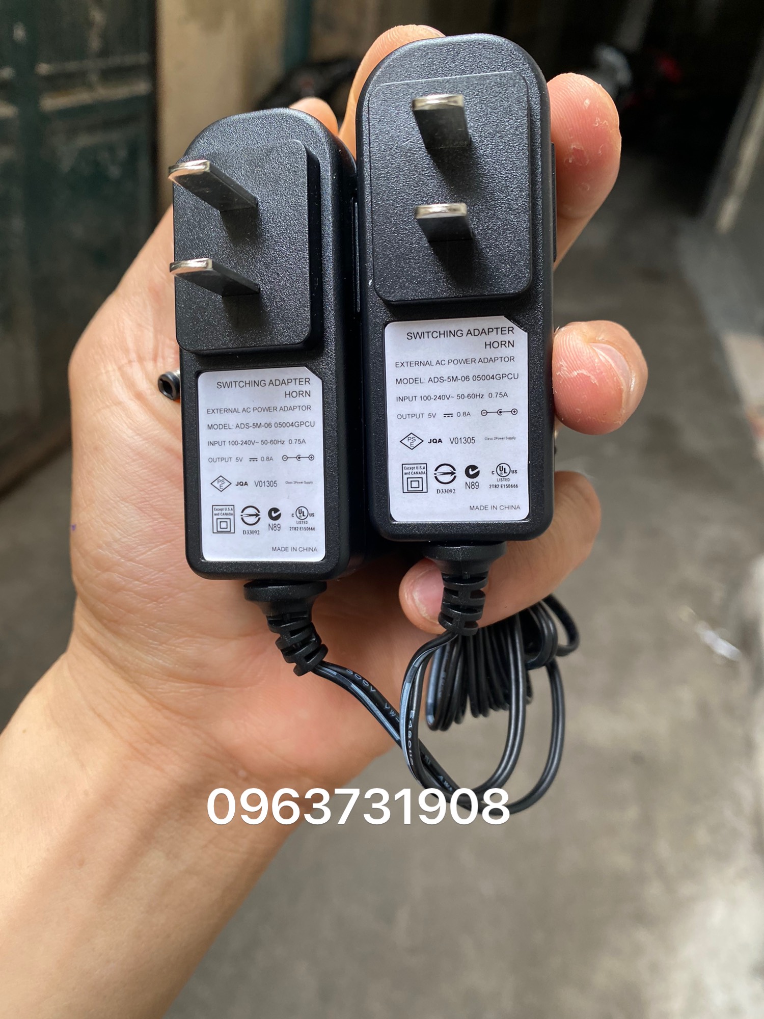 Cục nguồn máy chấm công 5V hàng chất lượng cao