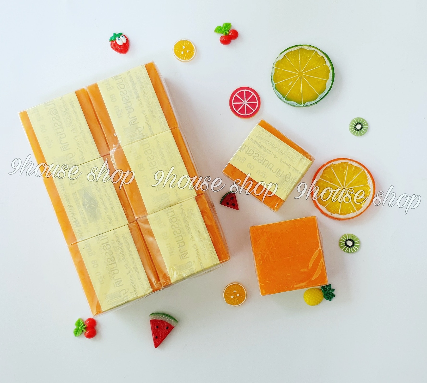 01 Cục Xà Bông Cam Galong Thái Lan 60gram
