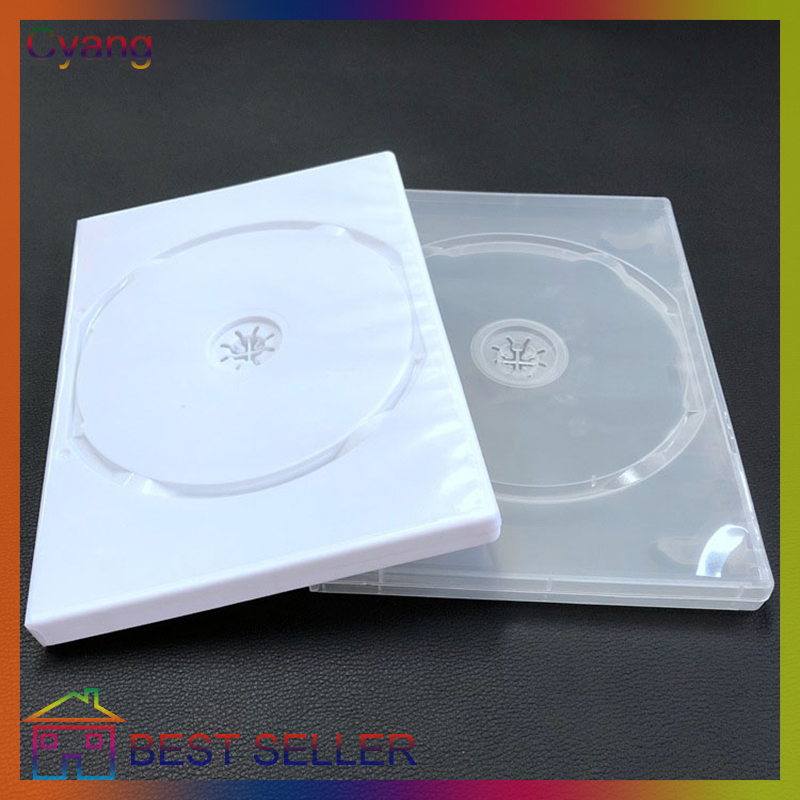 Cyang DIY Accessories CD Game Case Cover Protective Box For PS2 PS3 Game Disk Holder CD DVD Discs Storage Box