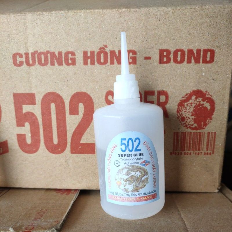 [SIÊU RẺ] Keo 502 siêu dính, khô nhanh (sẵn hàng số lượng lớn)