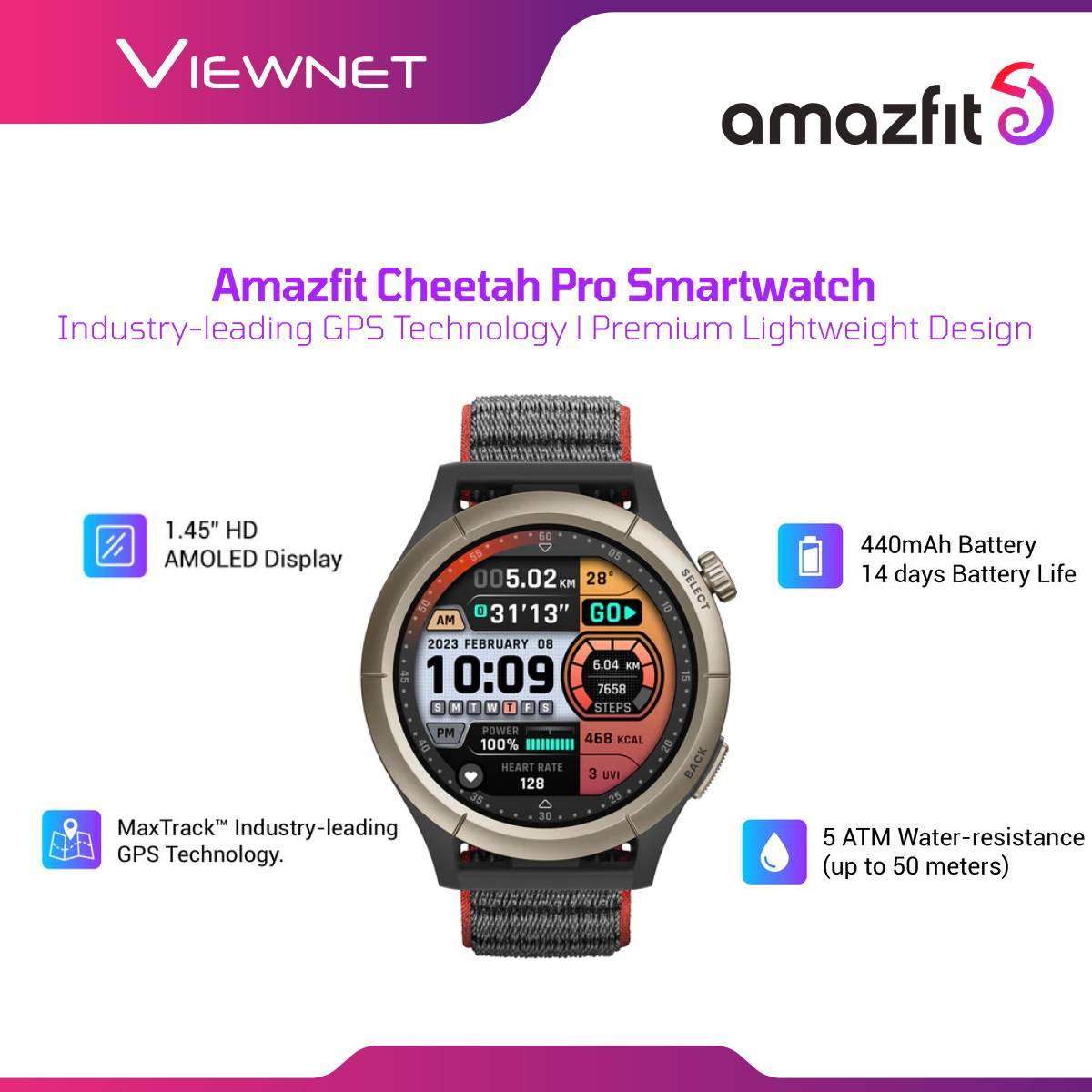 Amazfit Cheetah Pro A2292 Smartwatch