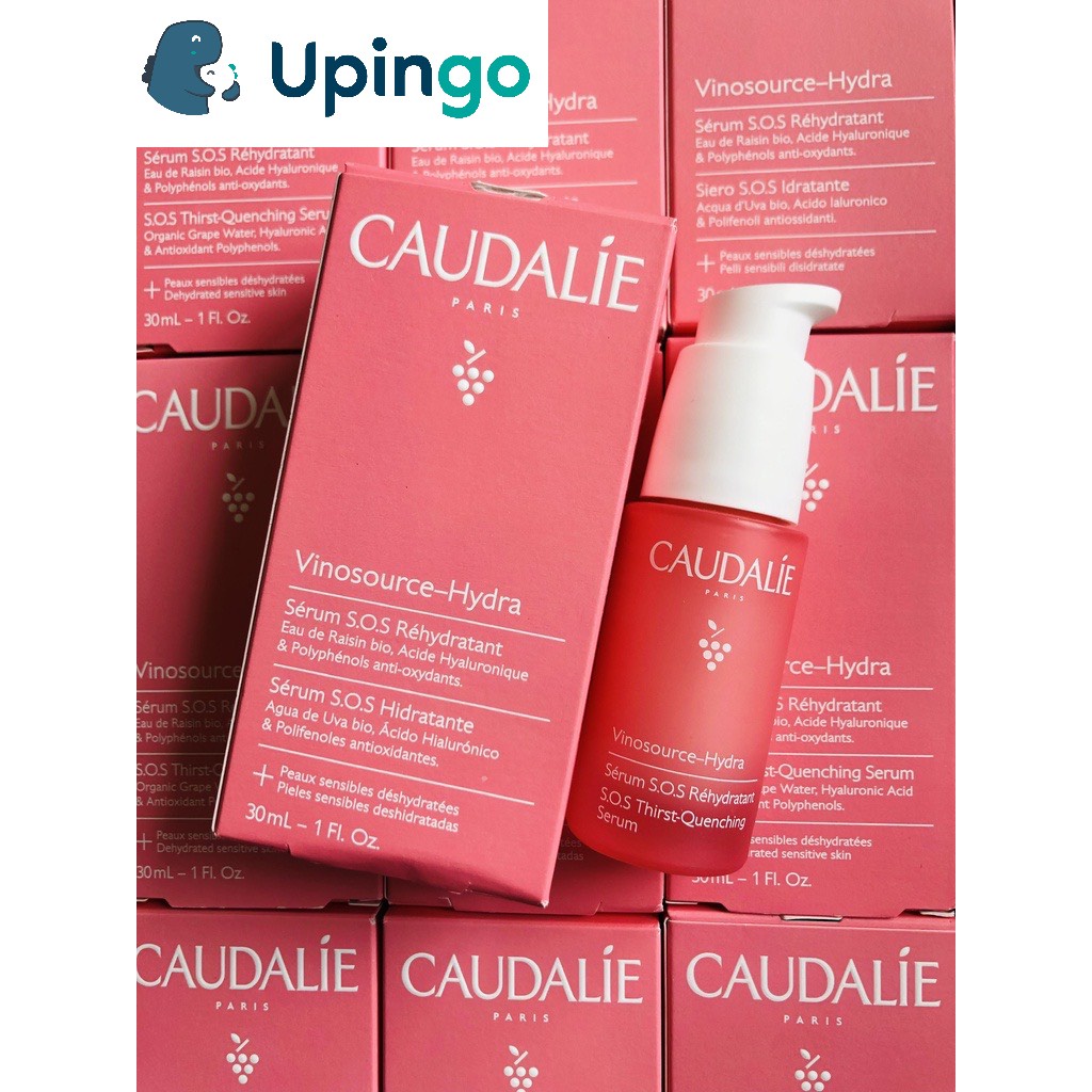 Serum cấp nước CAUDALIE SOS VINOSOURCE - Hydra 30ml fullbox