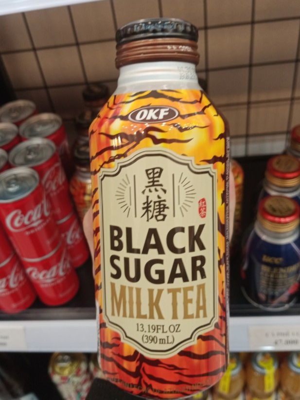 Trà sữa đường đen BlackSugar Milk Tea Hàn Quốc - 390ml