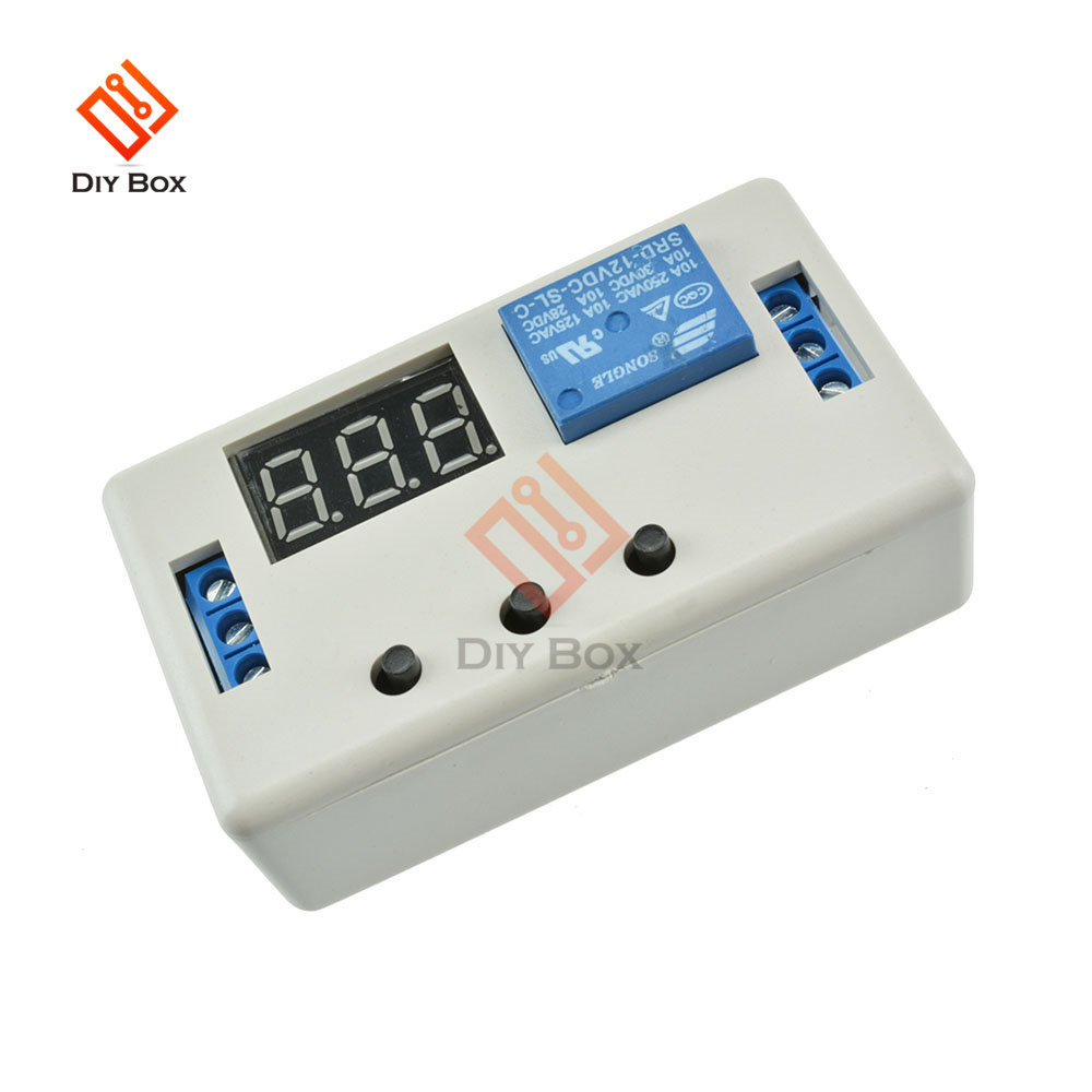 1 Channel 12v Control Programmable Timer Switch Trigger Cycle Module ...