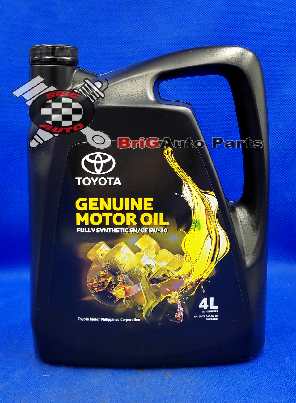 Toyota Fully Synthetic Motor Oil Gallon 5w-30 08880-85125 