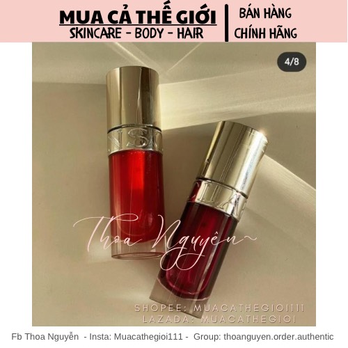 [GIẢM 5% ĐƠN 129K]Son Dưỡng Clarins Comfort Oil