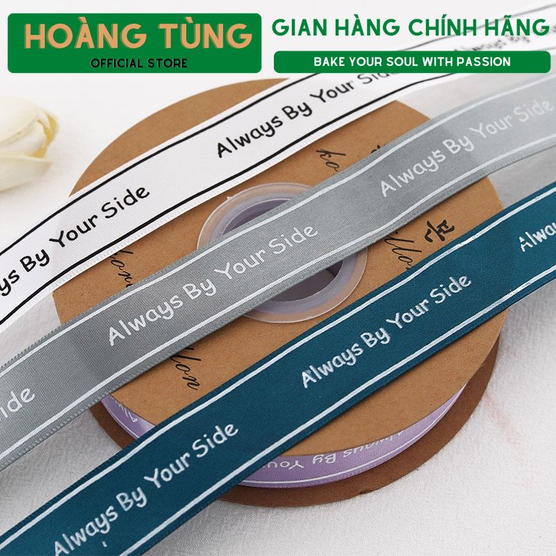 Cuộn ruy băng chữ Always 2.5cm (45m)
