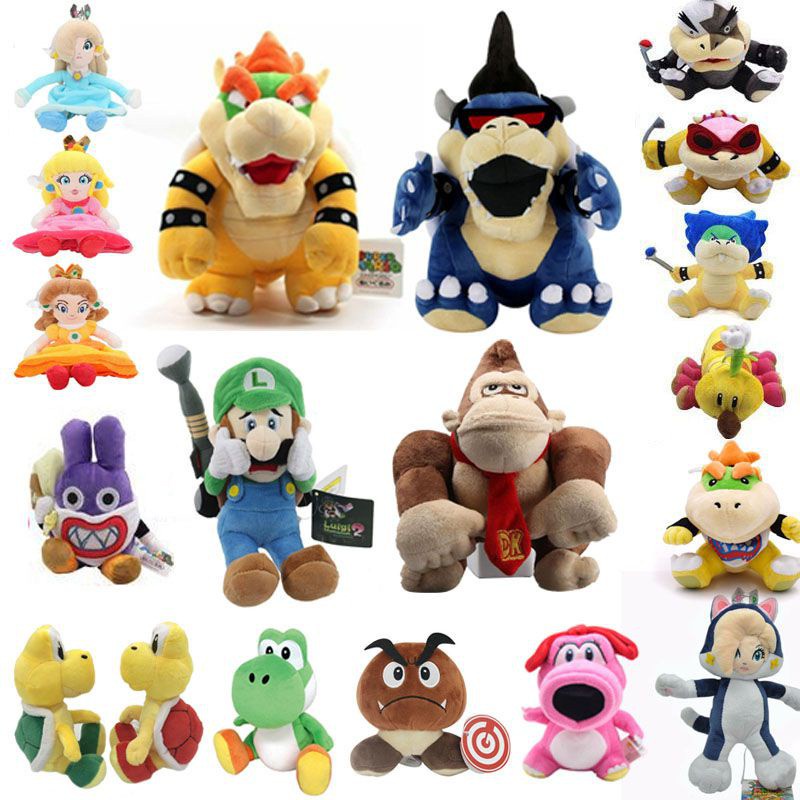 Koopa Mario Bros Stuffed Animals Ready Stock】Anime Super Mario