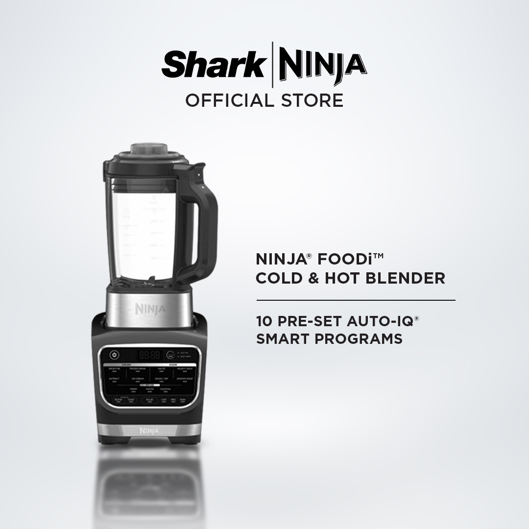Ninja Foodi Blender & Soup Maker, 10 AutoiQ Programs, 1.7L Glass Jug