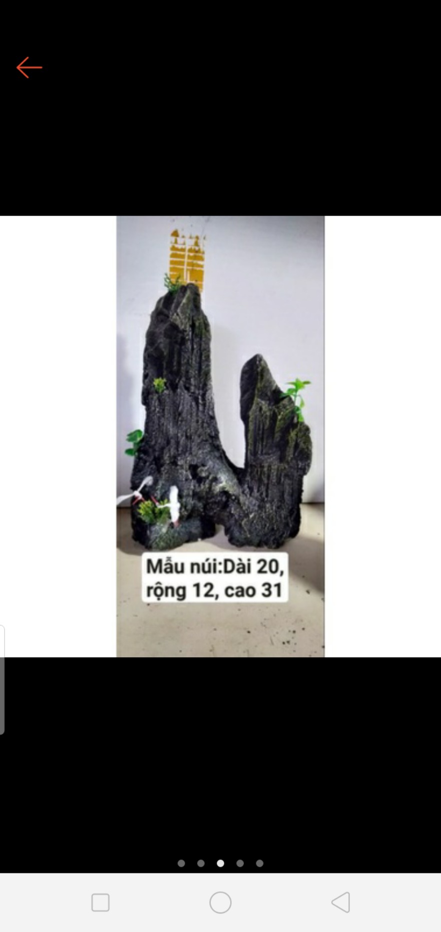 Núi đá hồ cá cảnh
