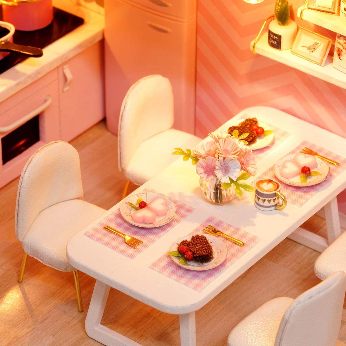 Mô Hình Lắp Ráp Nhà Gỗ Búp Bê DIY - Dream Angels L026 (Tặng Keo sữa)