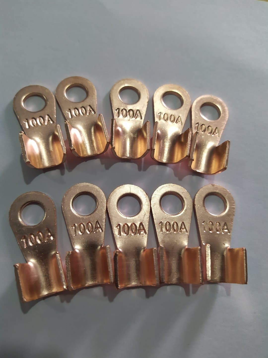 Open Barrel Copper Ring Lug battery Terminals Wire Crimp Connector OT