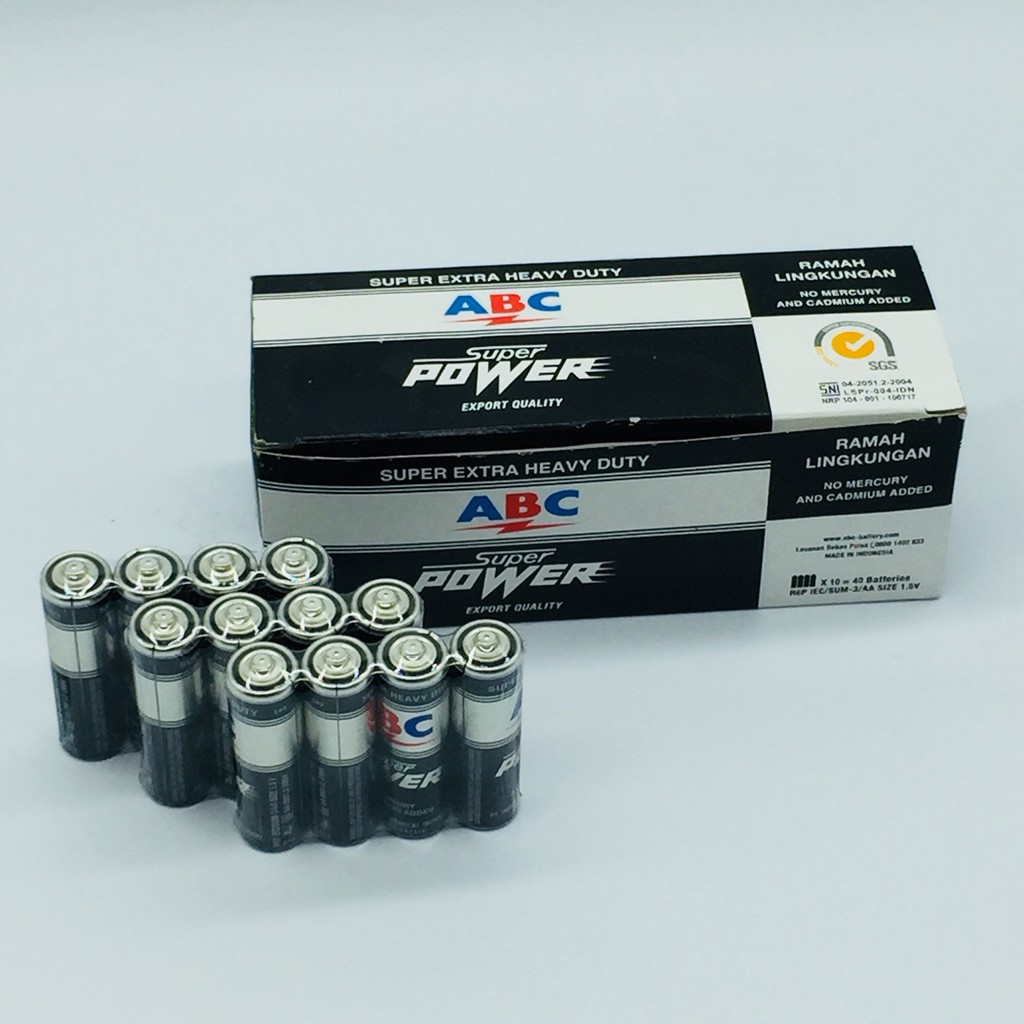 COMBO 20 VIÊN PIN TIỂU AA (2A) MAXELL/ABC/RABBIT 1.5V