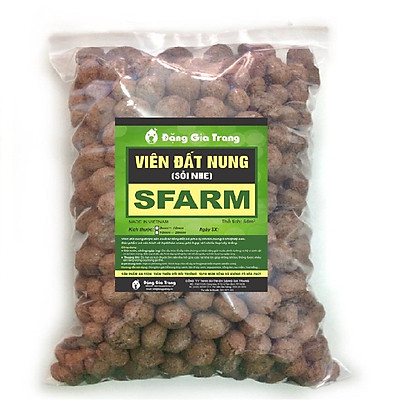 Viên đất nung ( sỏi nhẹ ) - Bao 5dm3 ( KT 10-20mm ) - 2.5kg/túi