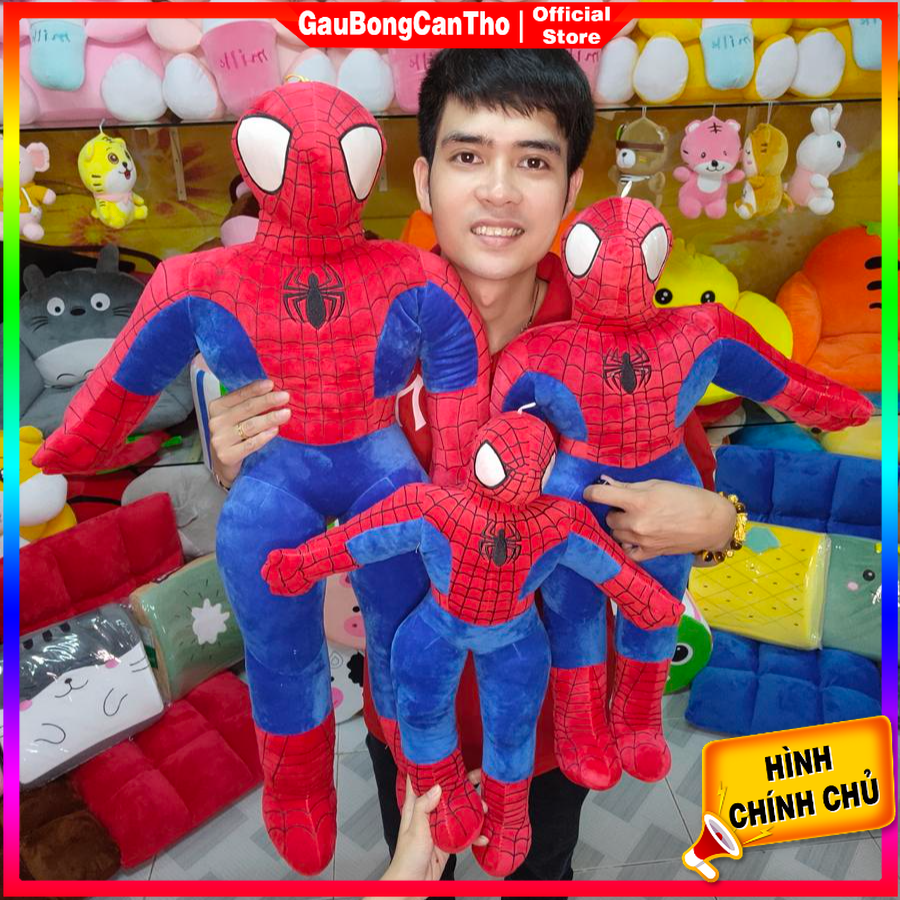 Gấu Bông Người Nhện Quà Tặng Cho Bé