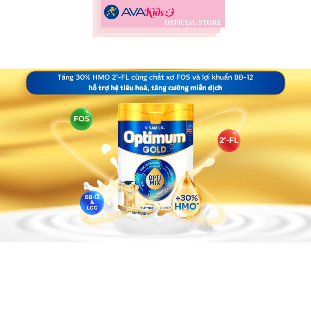 Sữa bột Vinamilk Optimum Gold số 1 800g (0 - 6 tháng)