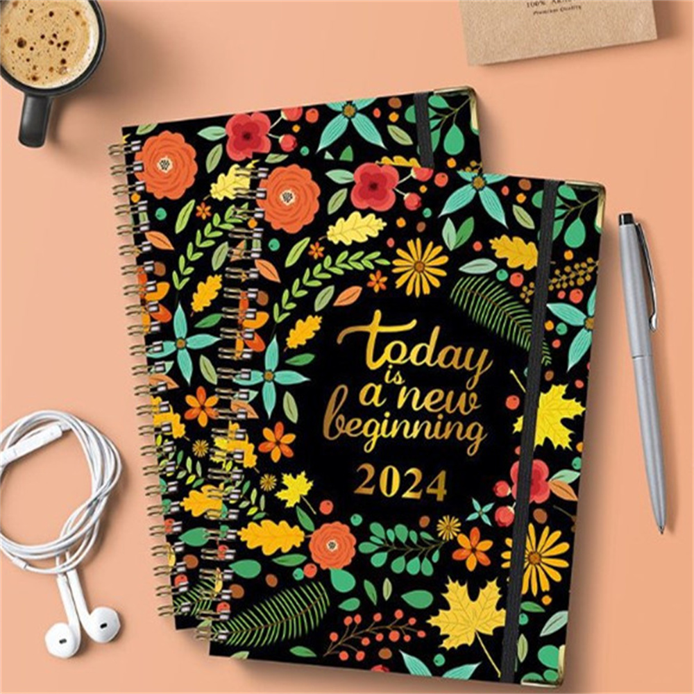 2024%20A5%20Planner%20Notebook%20Diary%20Weekly%20Planner%20Agenda%20Goal%20Habit%20Schedules%20Journal%20Notebooks%20Stationery%20Office%20School%20Supplies%20-%20Image%204
