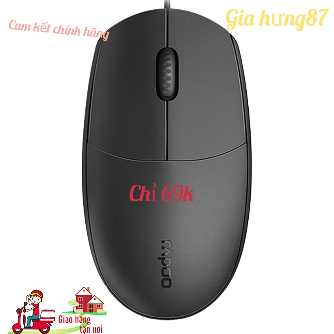 MUA 1 ĐƯỢC 2- CHUỘT CÓ DÂY N100 ( TẶNG KÈM MIẾNG LÓT CHUỘT SIÊU DÀY )