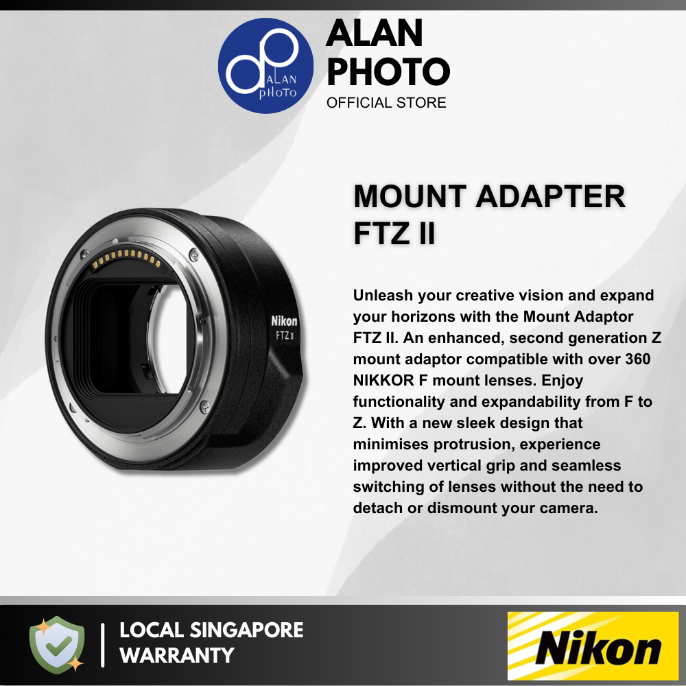 Ngàm Ftz Nikon Ftz Lens Mount Adapter Nikon FTZ II Mount Adapter