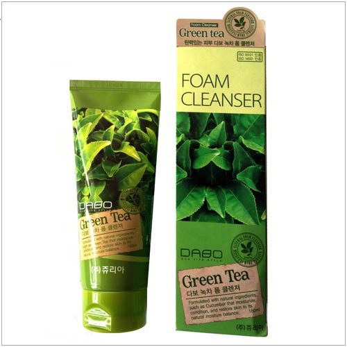 Sữa Rửa Mặt Dabo Trà Xanh, Dabo Green Tea 180Ml Hàn Quốc
