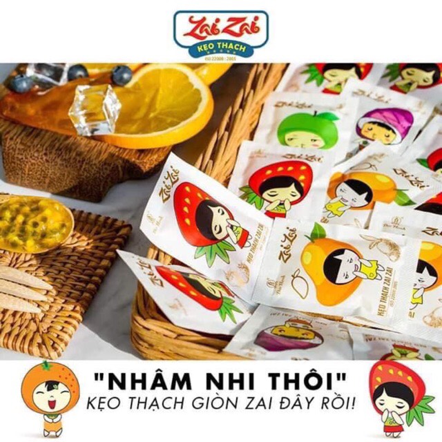 Kẹo Thạch Zai Zai Đức Hạnh Túi 350g
